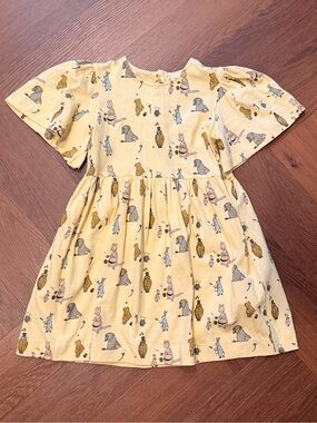 Kate Quinn Winnie the Pooh Friends Organic Cotton Dress Girls 4T